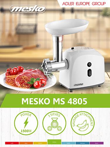 Selected image for MESKO Mašina za mlevenje 600 W MS 4805 bela