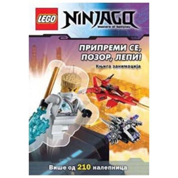Selected image for Lego Ninjago Pripremi se, pozor, lepi! 212 nalepnica