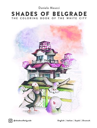 Selected image for Shades of Belgrade : The coloring book of the White City