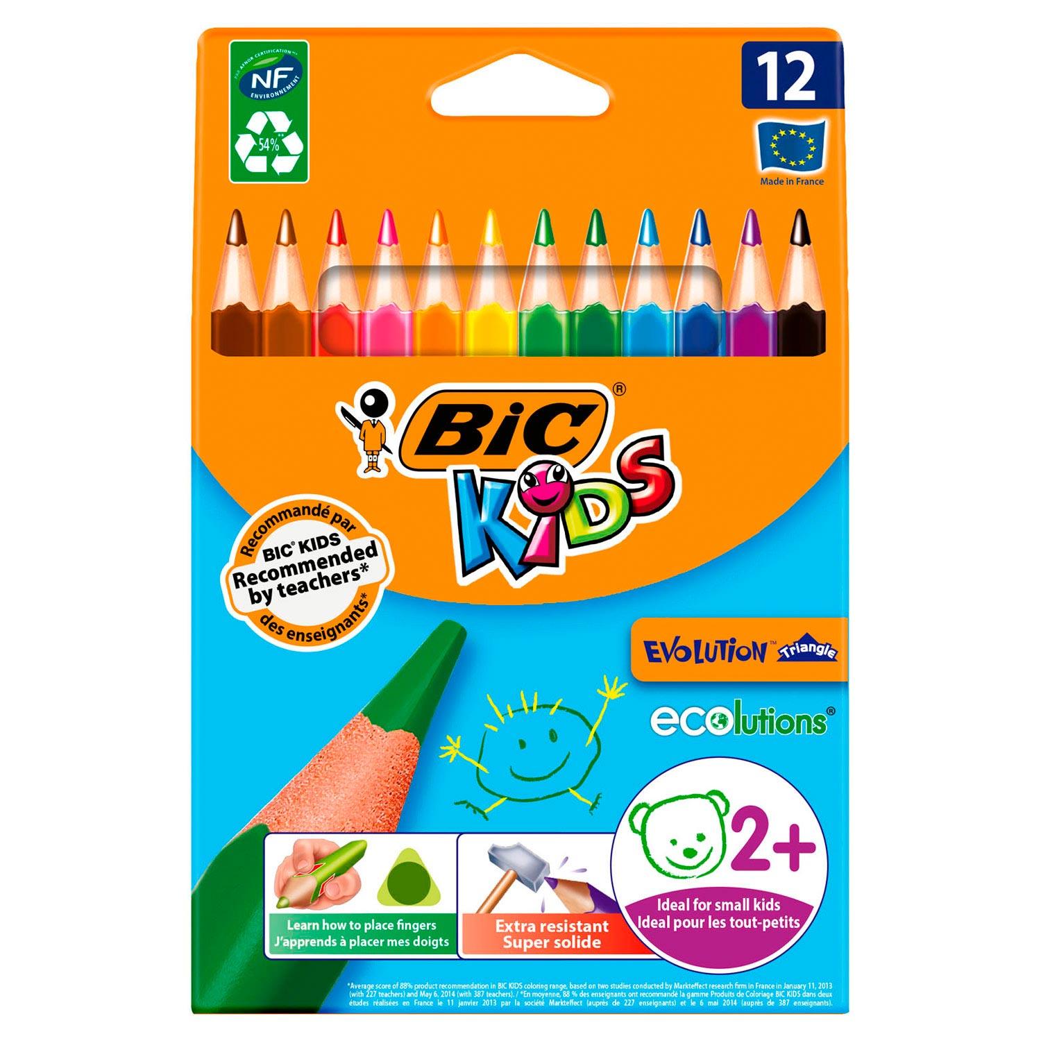 BIC Kids Drvene bojice Triangle 12/1