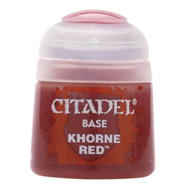 CITADEL Boja za figurice Base: Khorne Red