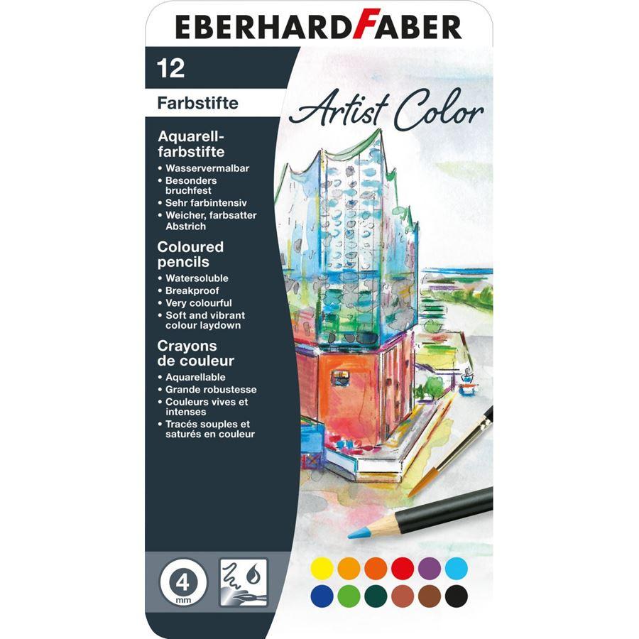 Eberhard Faber Set akvakolor bojica, 12 komada