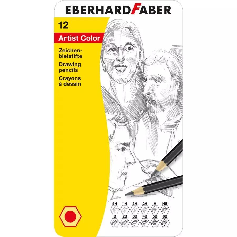 Eberhard Faber Set grafitnih olovaka, 6B-5H, 12 komada