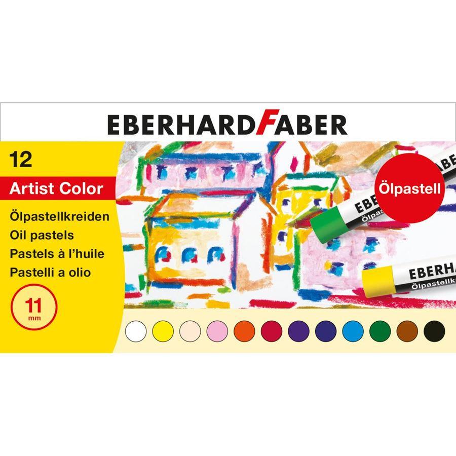 Eberhard Faber Set uljanih pastela, 12 komada