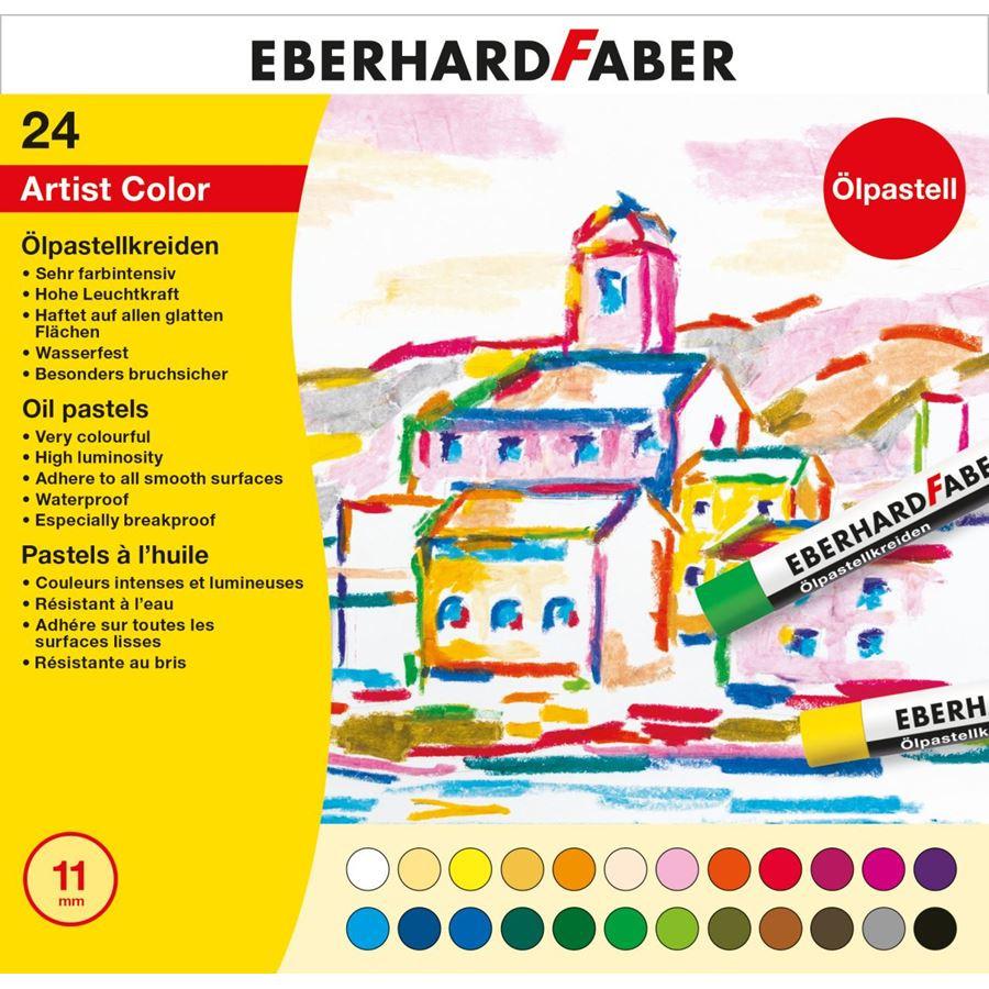Eberhard Faber Set uljanih pastela, 24 komada