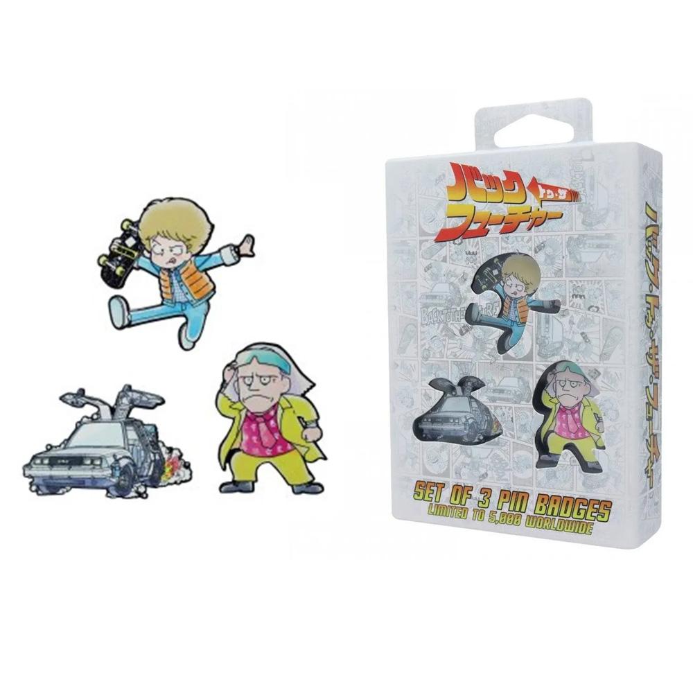 Selected image for FANATTIK Set Back To The Future Pin Badge (Limited Japanese Edition)