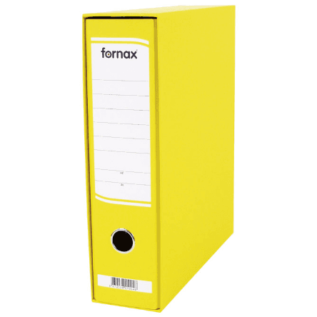 FORNAX Registrator A4 sa kutijom 14585 žuti