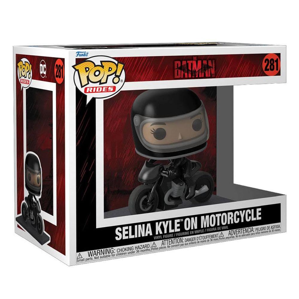 FUNKO Figura Batman POP! Rides DLX - Selina On Motorcycle