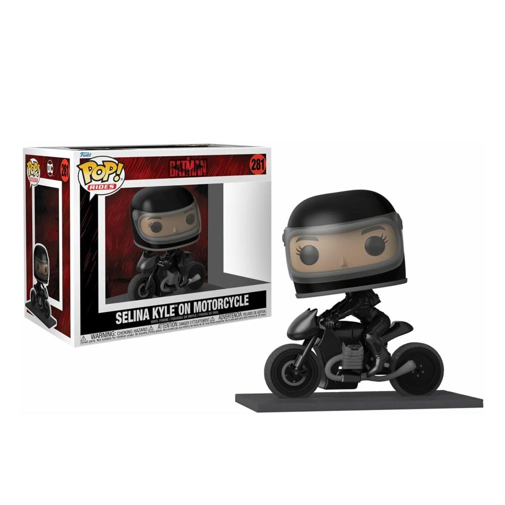 Selected image for FUNKO Figura Batman POP! Rides DLX - Selina On Motorcycle