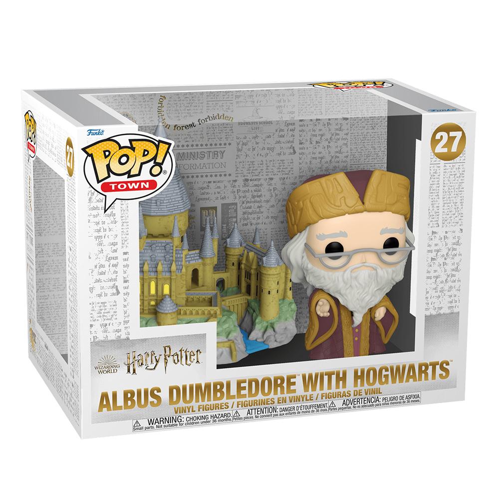 FUNKO Figura Harry Potter POP! Vinyl Town -  Dumbledore W/Hogwarts