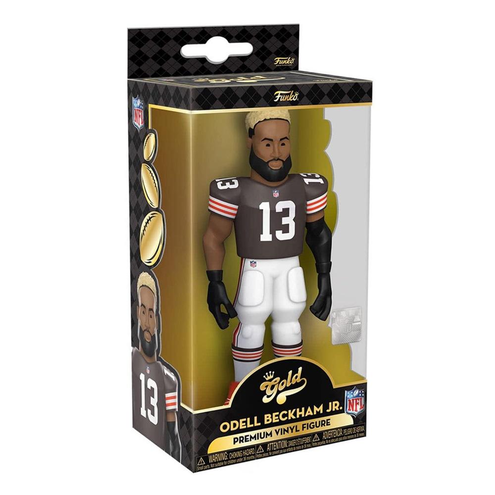 FUNKO Figura NFL: Browns Odell Bechkam Jr. Gold 5"