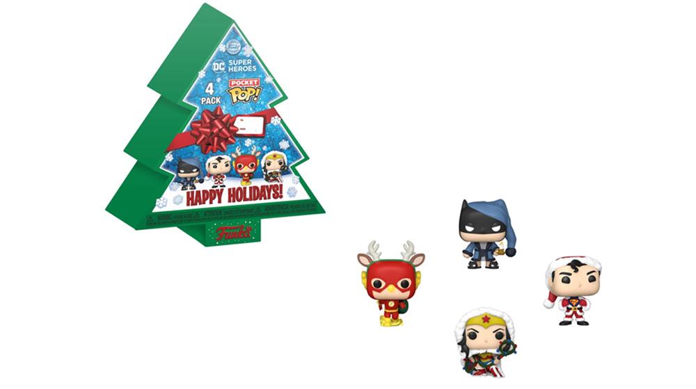 Selected image for FUNKO Figure Pocket POP: DC Holiday - Tree Holiday Box 4/1