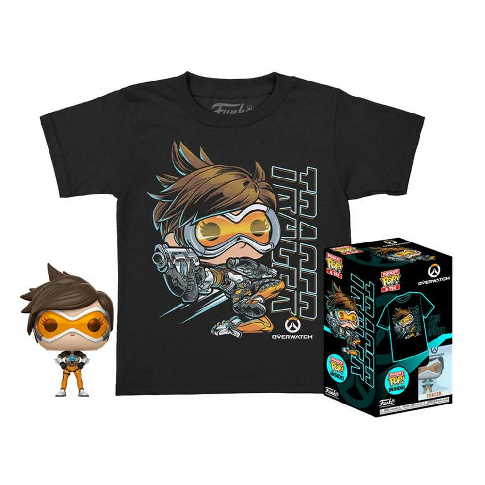 Selected image for FUNKO Set figurica + majica PKT POP&Tee: Ovewatch - Tracer (KD)