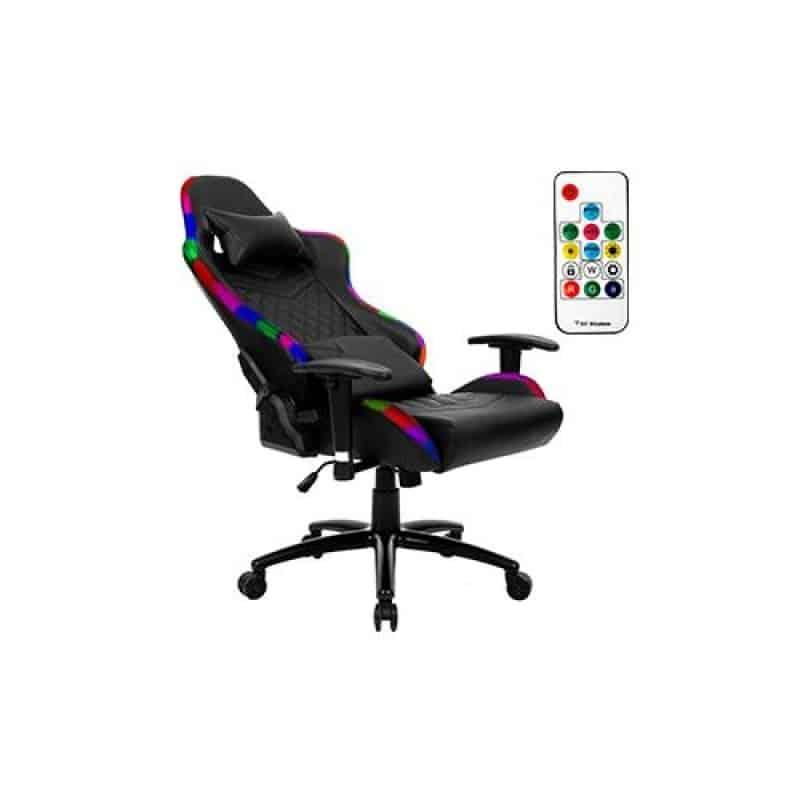 Selected image for Gaming stolica Comfty RGB  crna