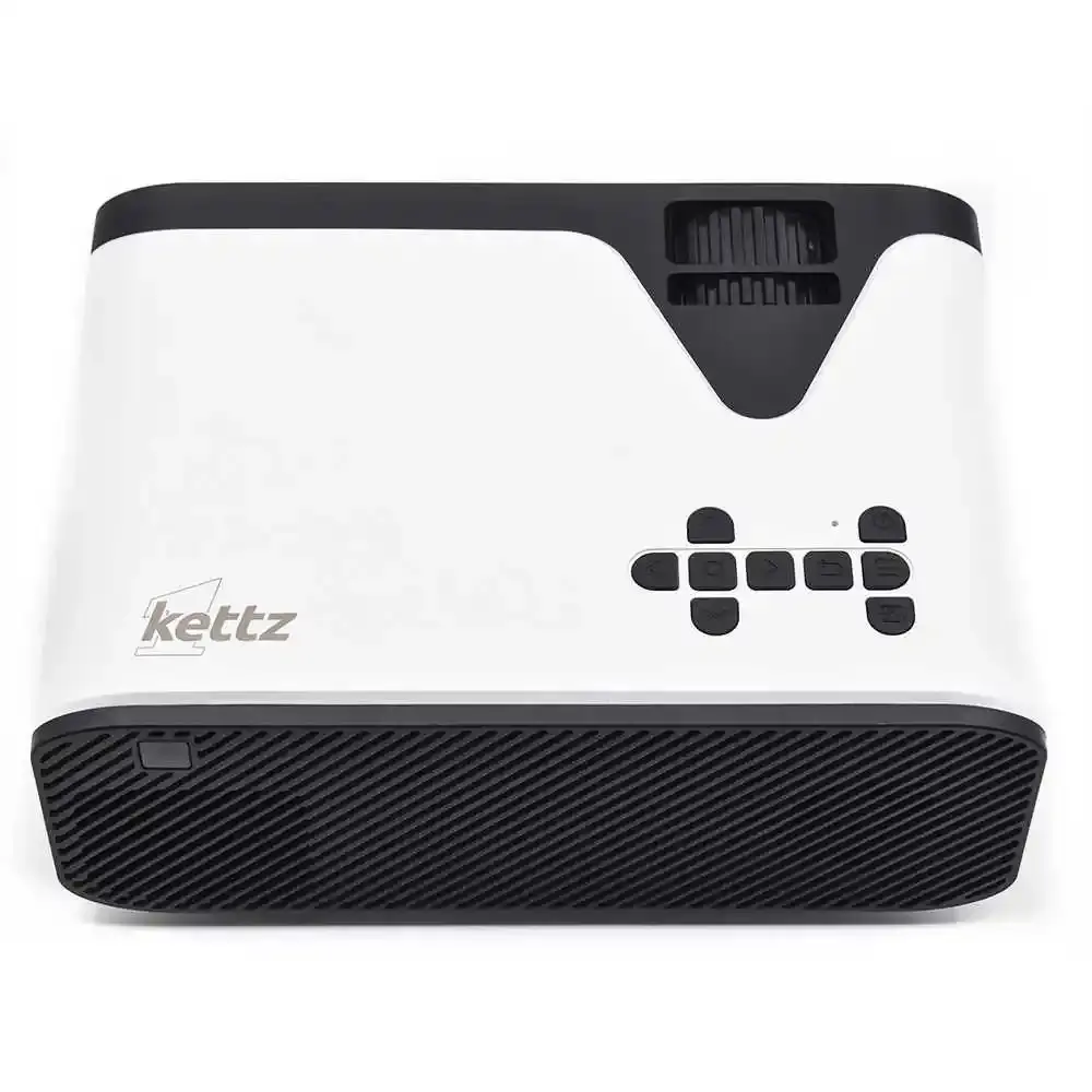 Selected image for KETTZ Projektor KT-P200 LED Mini 1280 x 720/4200 lum/ 2000 1/USB/HDMI/VGA/zvuč beli