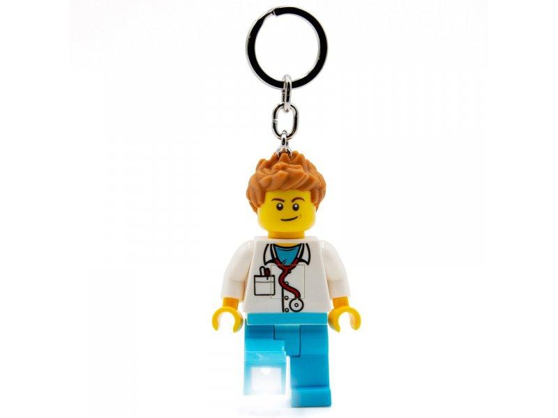 LEGO Iconic privezak za ključeve sa svetlom Doktor