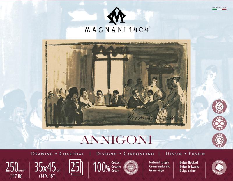 Selected image for MAGNANI Fedrigioni Annigoni Blok, 35x45, 25 listova