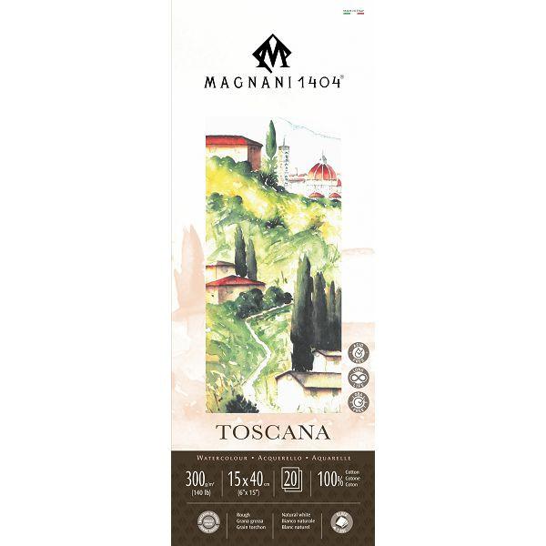 MAGNANI Fedrigoni Toscana Blok GG, 15x40, 20 listova