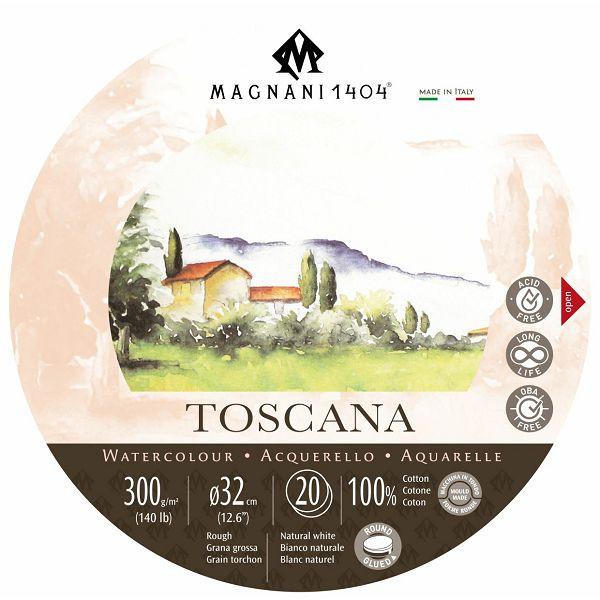 MAGNANI Fedrigoni Toscana Blok GG, Ø32cm, 20 listova
