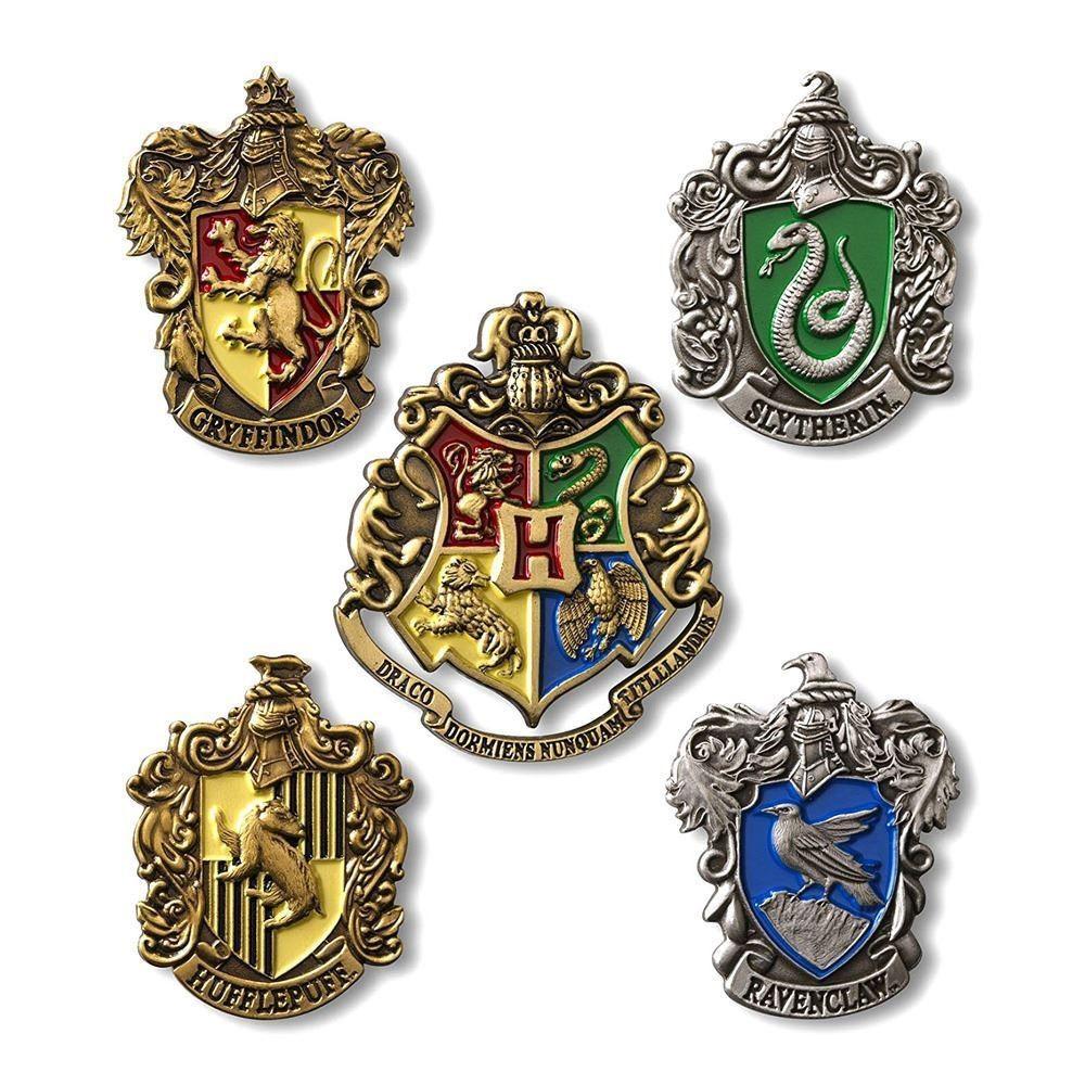 NOBLE COLLECTION Set bedževa Harry Potter Pins Hogwarts House