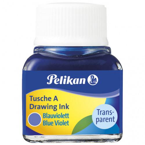 Selected image for Pelikan Tuš za crtanje, 10ml, Plavo-ljubičasti