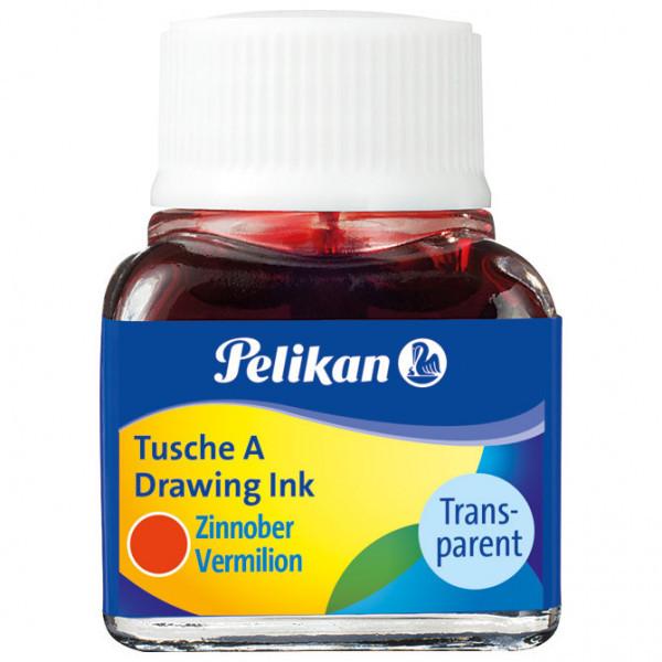 Selected image for Pelikan Tuš za crtanje, 10ml, Svetlocrveni