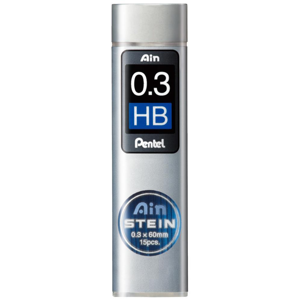 Pentel AinStein Mine za patent olovku 0.3, HB, 1/15