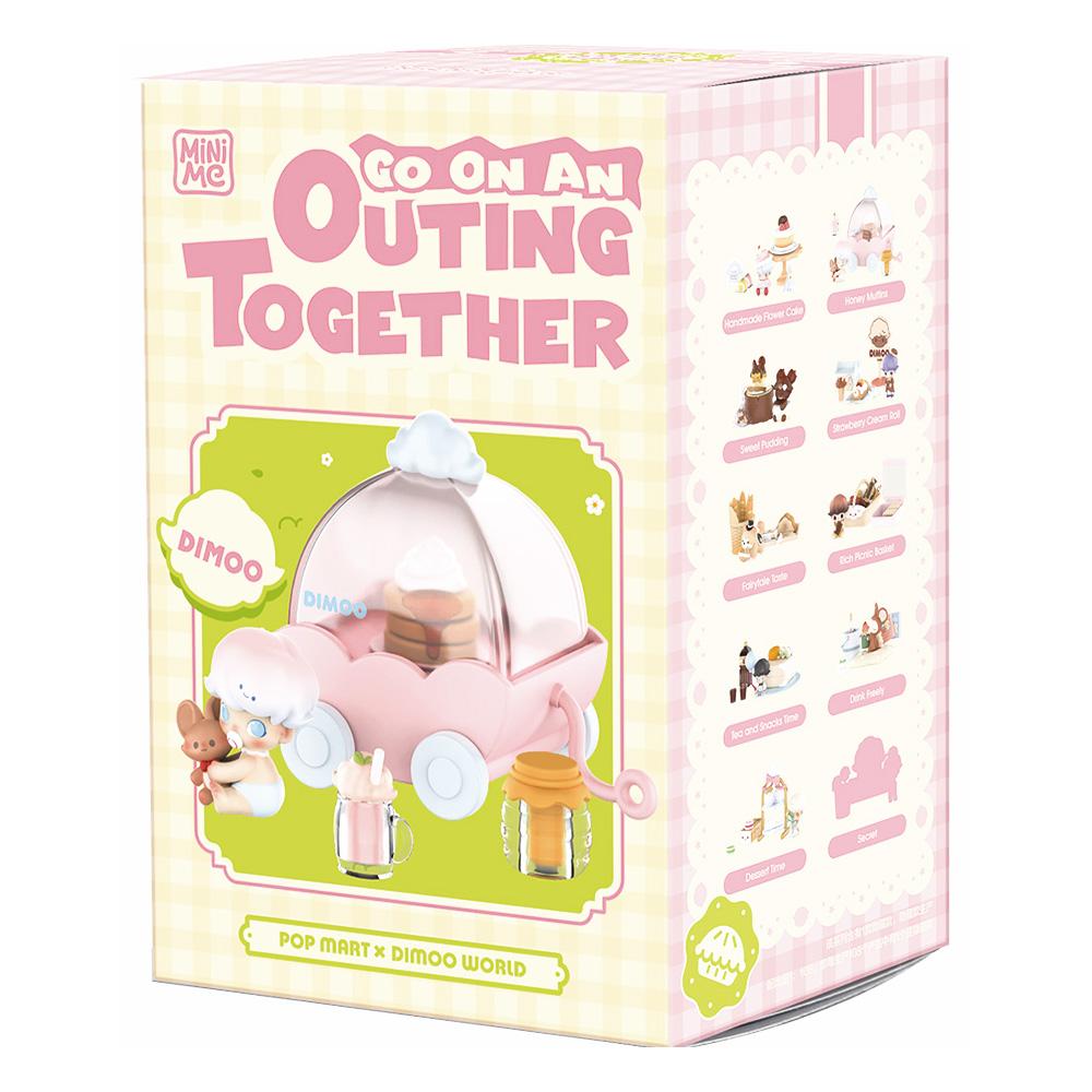 POP MART Figurica Dimoo Go on an Outing Together Series Blind Box (Single)