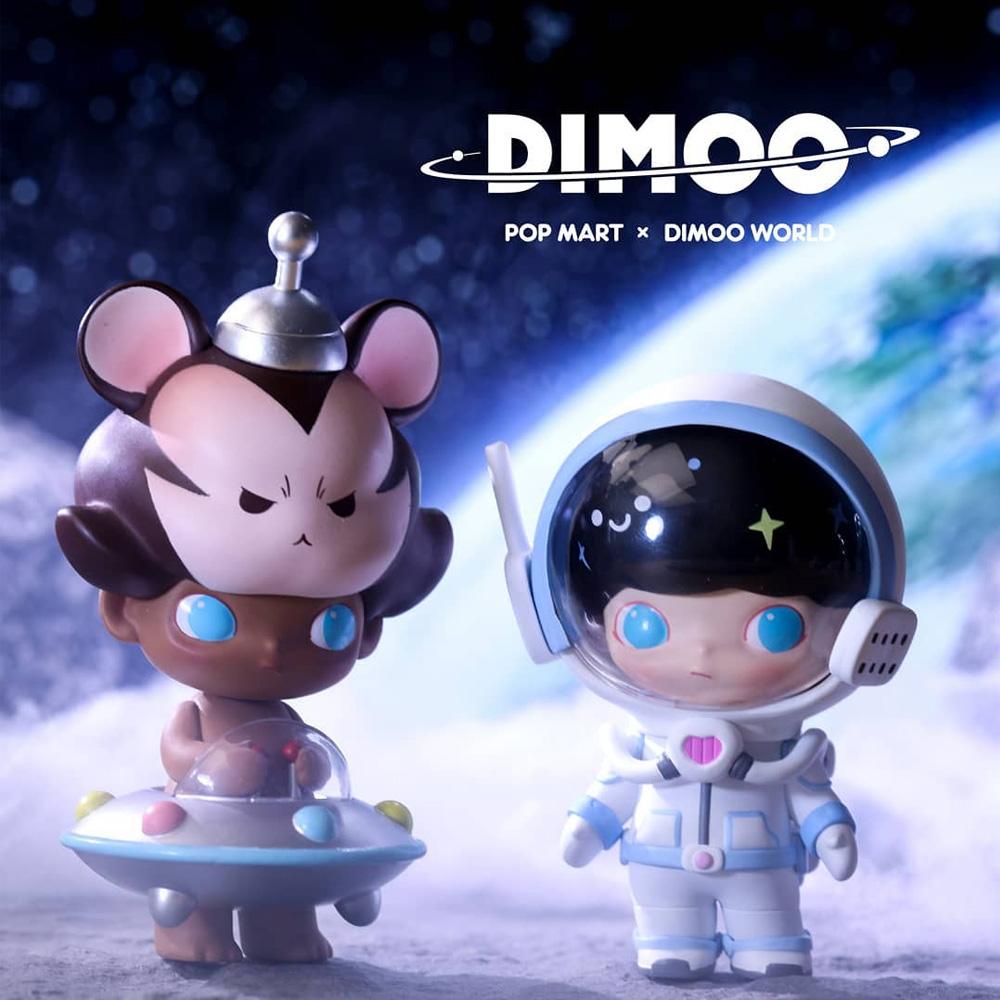 Selected image for POP MART Figurica Dimoo Space Travel Series Blind Box (Single)