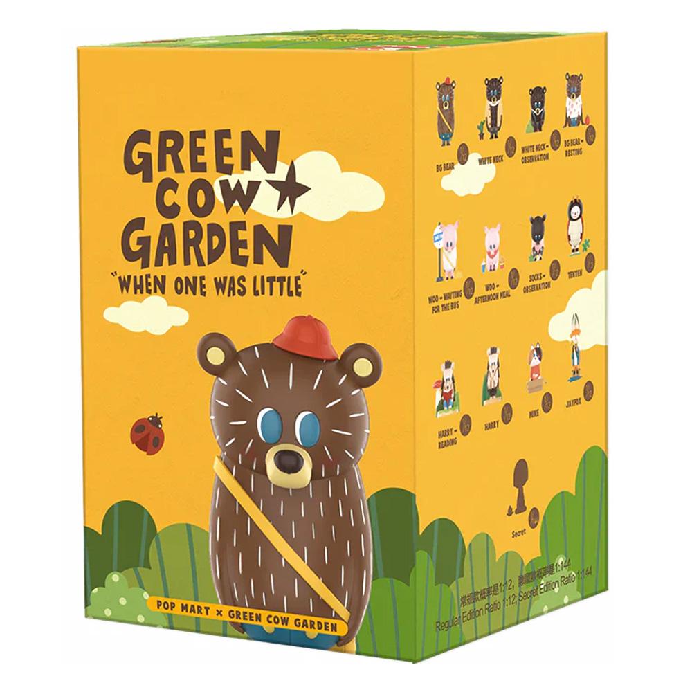 POP MART Figurica Green Cow Garden When One Was Little Series Blind Box (Single)