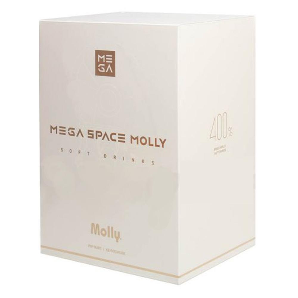 Selected image for POP MART Figurica Mega Space Molly 400% Soft Drinks Series Blind Box (Single)