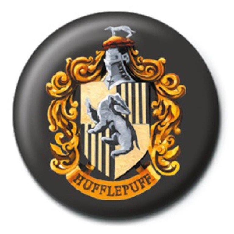 PYRAMID INTERNATIONAL Bedž Harry Potter Hufflepuff Crest