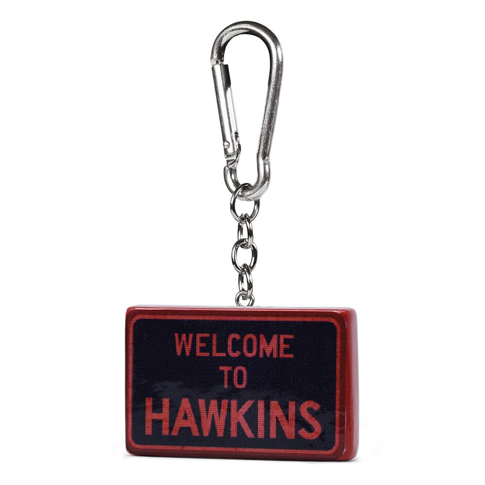 PYRAMID INTERNATIONAL Privezak za ključeve Stranger ThIngs (HawkIns Sign) PolyresIn