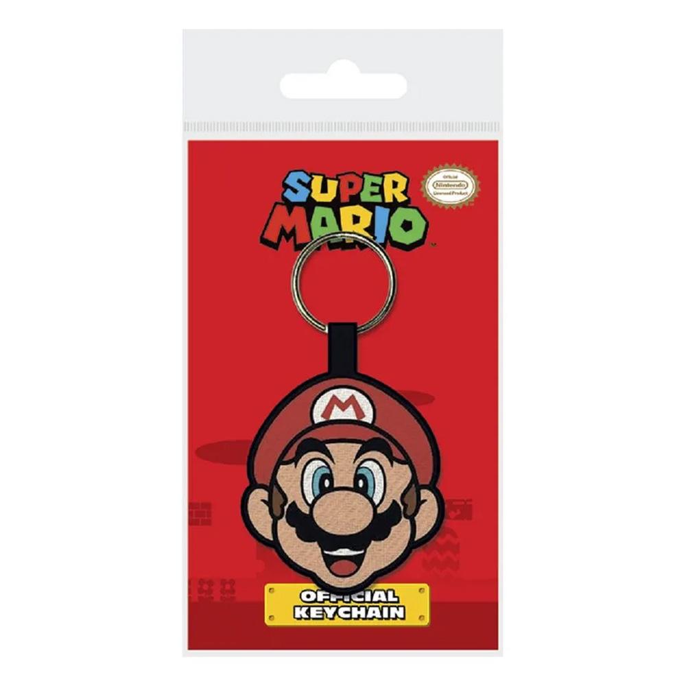 PYRAMID INTERNATIONAL Privezak za ključeve Super Mario (Face) Woven KeychaIn