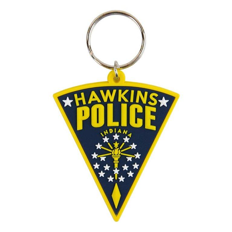Selected image for PYRAMID INTERNATIONAL Privezak za klučeve Stranger ThIngs (HawkIns Police) Rubber