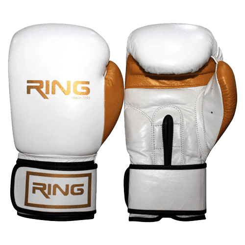 Selected image for RING RS 3211-12 white rukavice 12 OZ kozne
