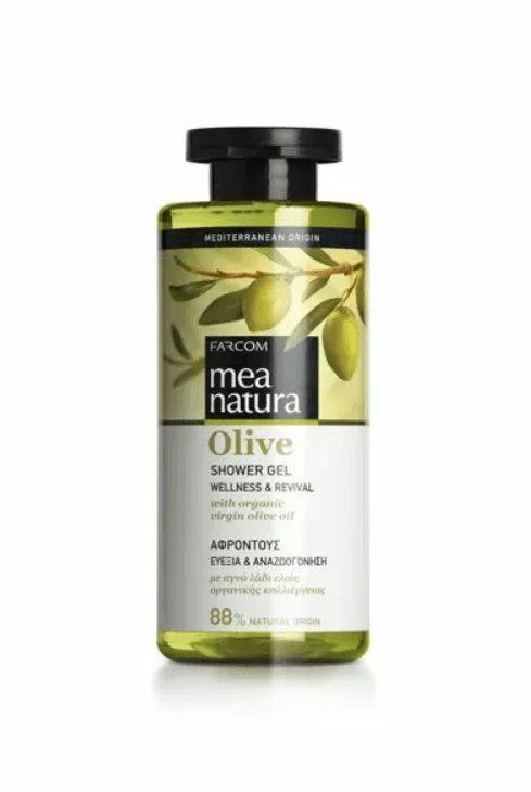 FARCOM mea natura oliva Gel za tuširanje, 300 ml