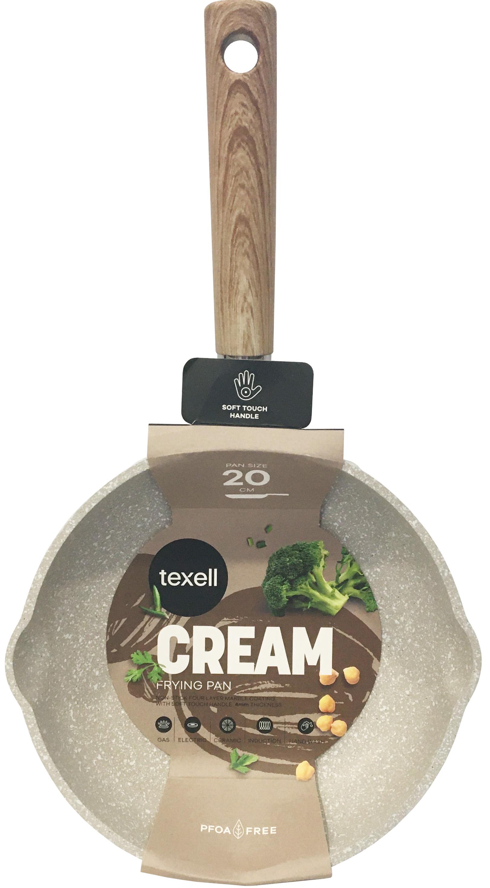 Selected image for TEXELL Duboki tiganj Cream TPCM-D20 20cm bež