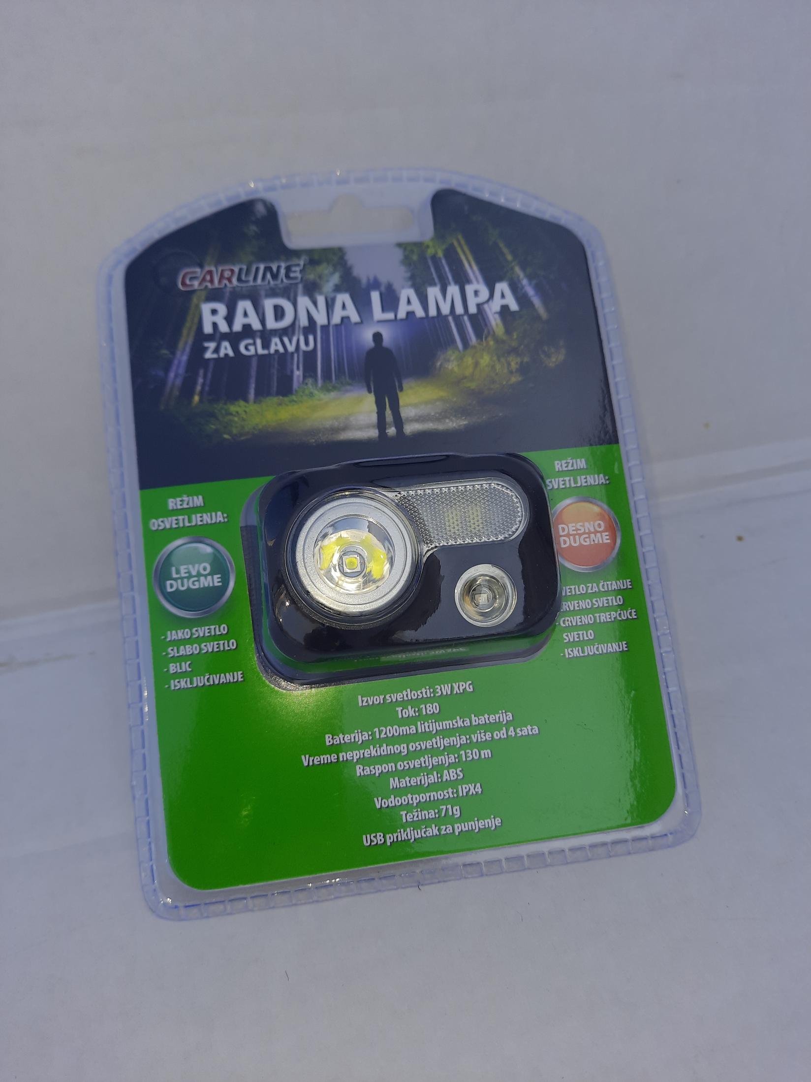 Selected image for CAR LINE LED lampa za glavu - Dve lampice sa šest režima osvetljenja