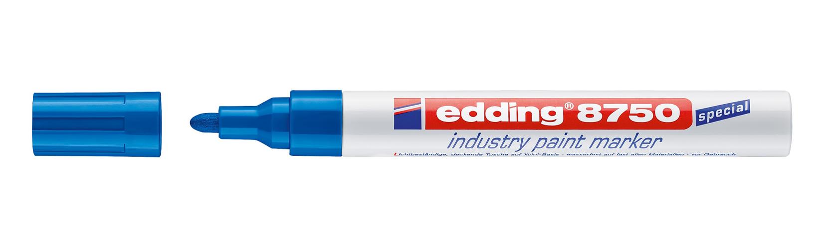 EDDING Industrijski paint marker E-8750 2-4mm plavi