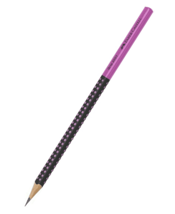 FABER CASTELL Grafitna olovka B 517011 crno-ljubičasta