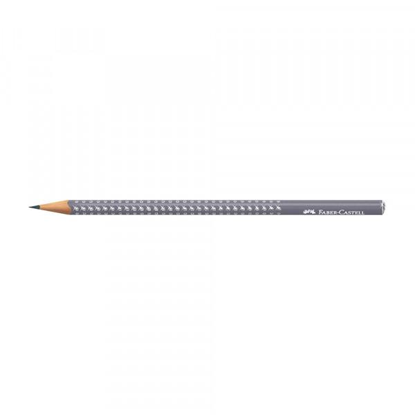 FABER CASTELL Grafitna olovka Grip Sparkle Pearl Dapple HB siva