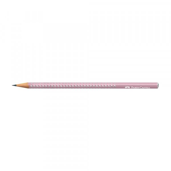 FABER CASTELL Grafitna olovka Grip Sparkle Pearl HB roze