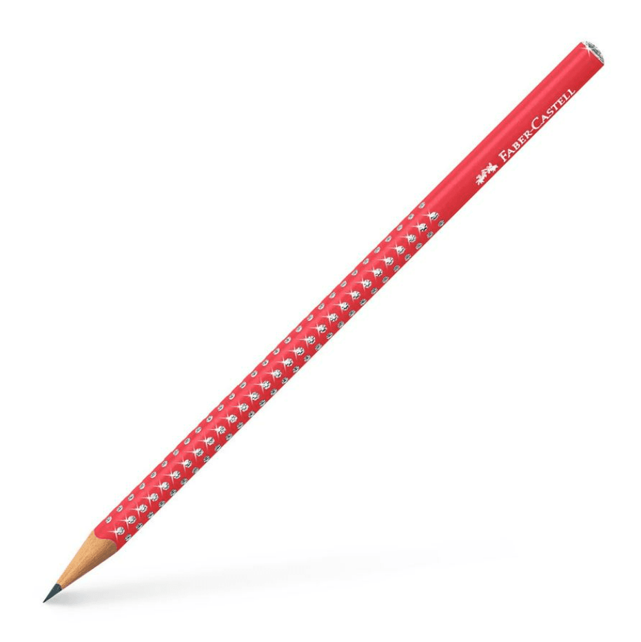 FABER CASTELL Grafitna olovka HB 118240 Sparke candy cane red
