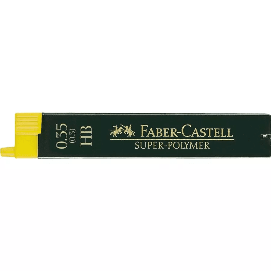 Selected image for FABER CASTELL Mine za tehničku olovku 0,35 HB 12030