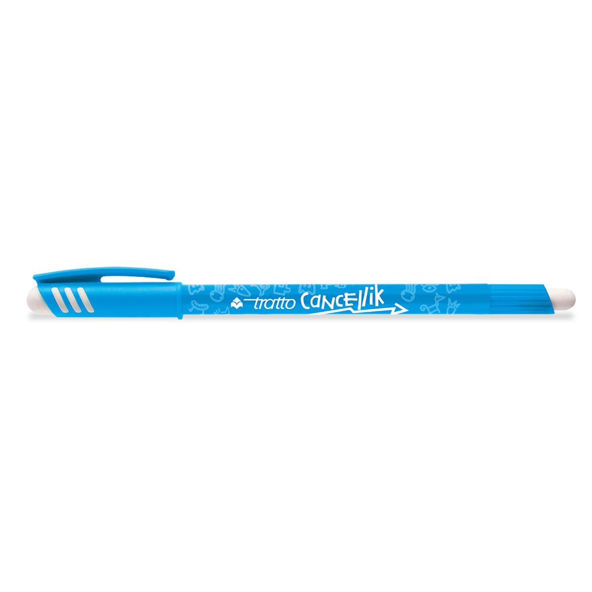 TRATTO Hemijska olovka tratto sa gumicom cancellik 826105 plava