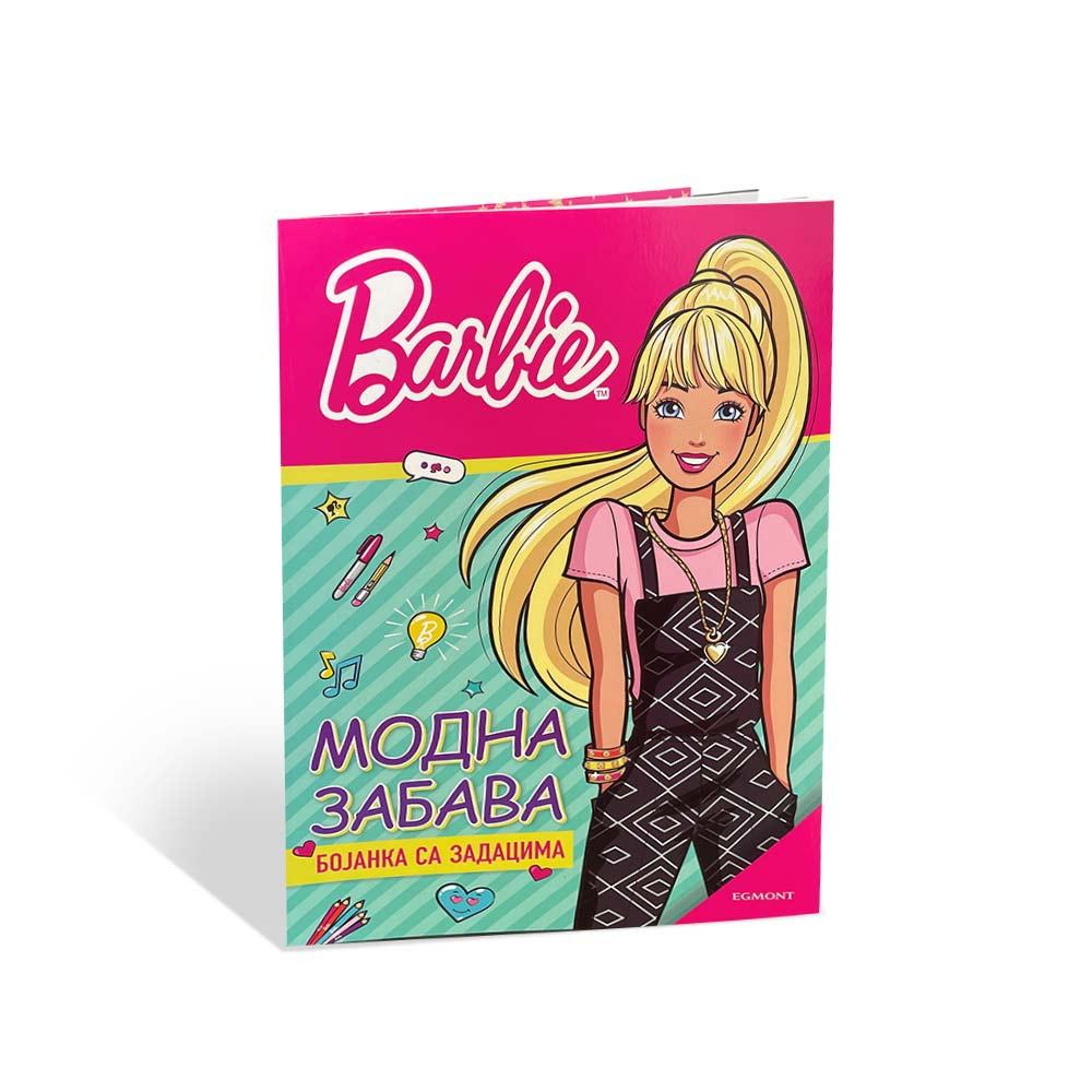 Bojanka Barbie modna zabava