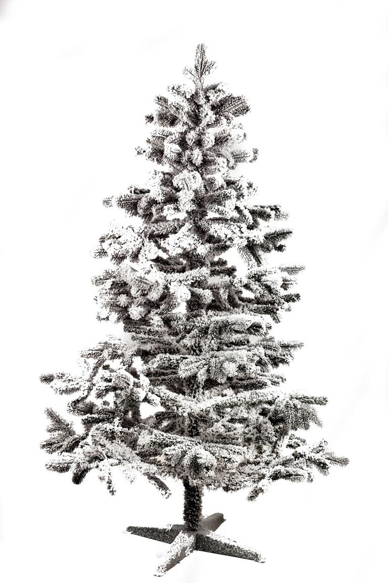 GRIPS PVC Novogodišnja jelka Kraljevska snežna 120cm bela