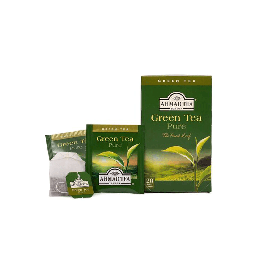 Selected image for AHMAD TEA Čaj Green Tea Pure 20/1