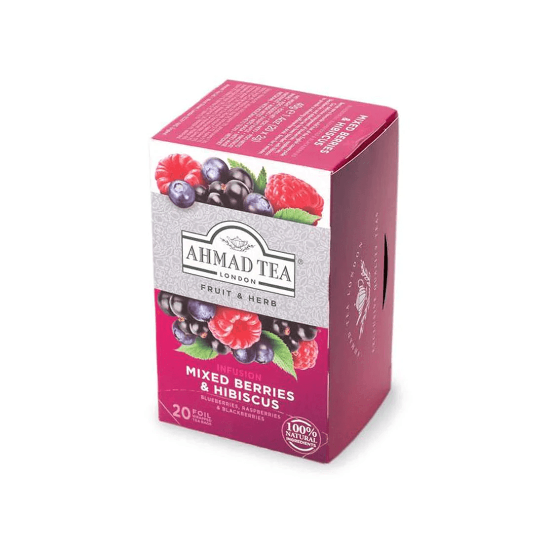 AHMAD TEA Čaj Mixed Berries & Hibiscus 20/1